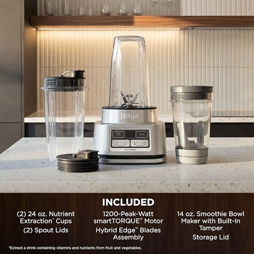 Ninja Foodi Personal Blender & Smoothie Bowl Maker, 1200PW, SS101 - image 7