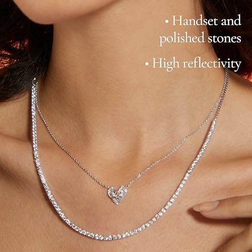 NADRI 18K Gold Plated Heart Necklace - Necklaces for Women With Extender3