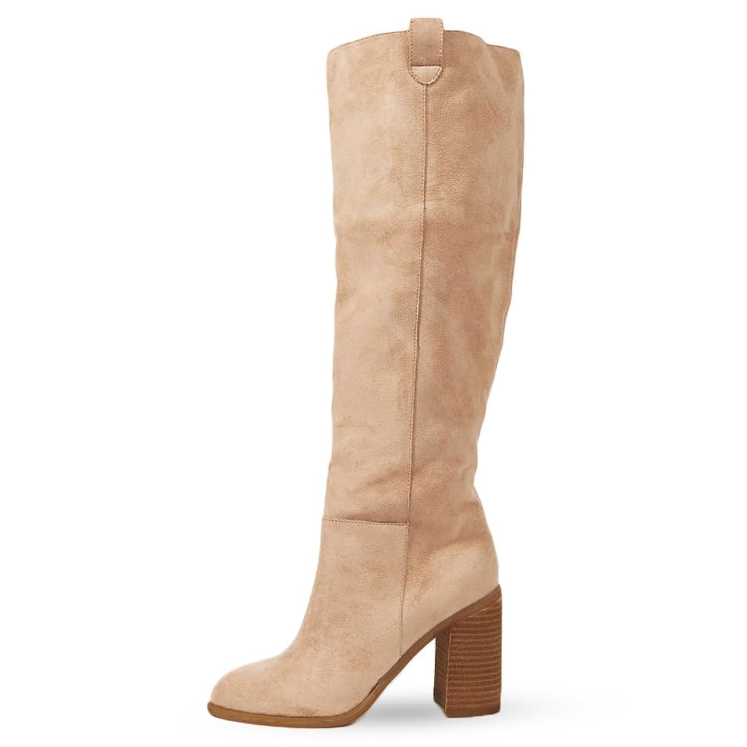 Erocalli Suede Block Heel Boots