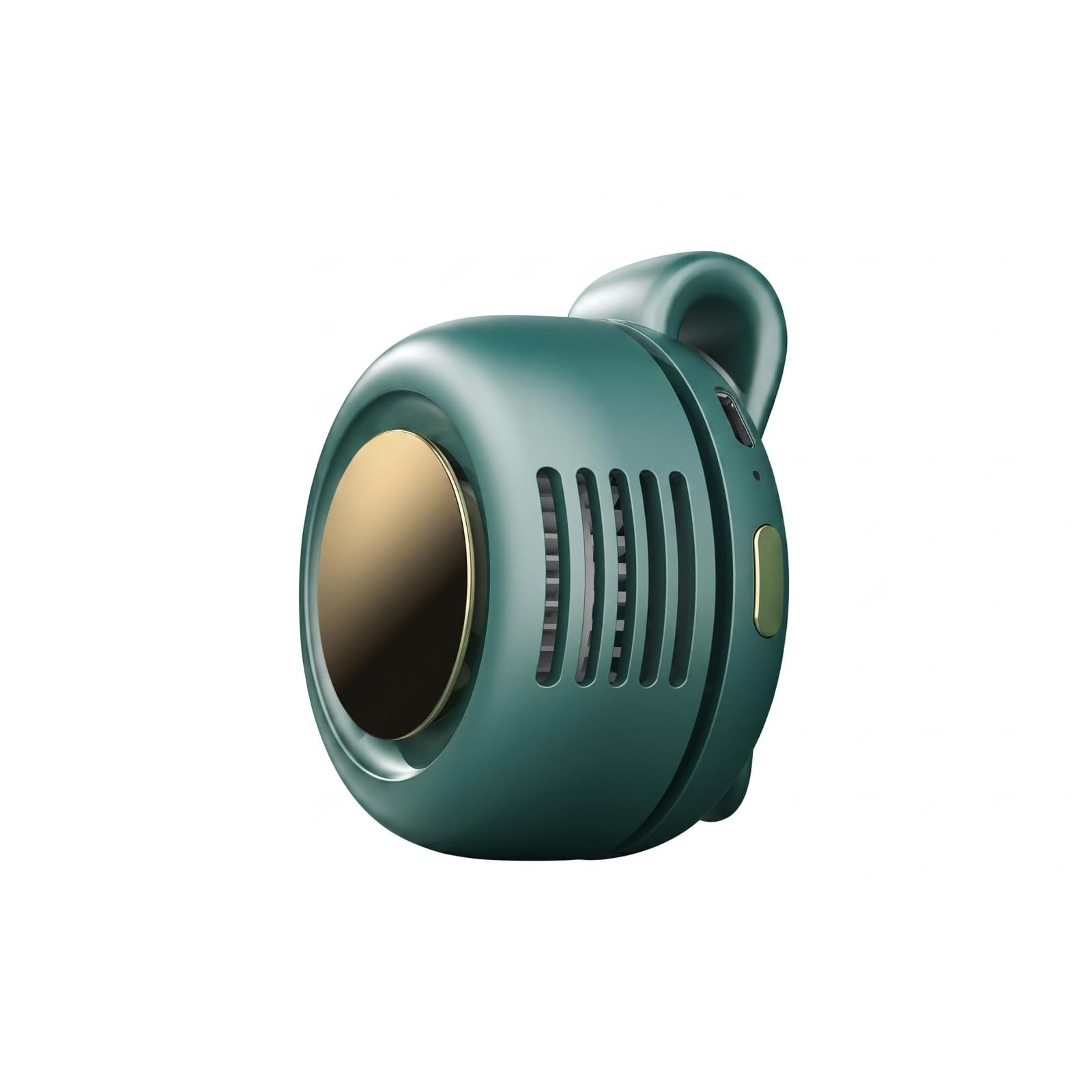 Urijx™ 360-Degree Rotation Bladeless Clip Fan Three-Speed Bladeless Fan, Green, New F019 Home & Garden | Home Improvement | Heating Cooling & Air | Portable Fans-image-6
