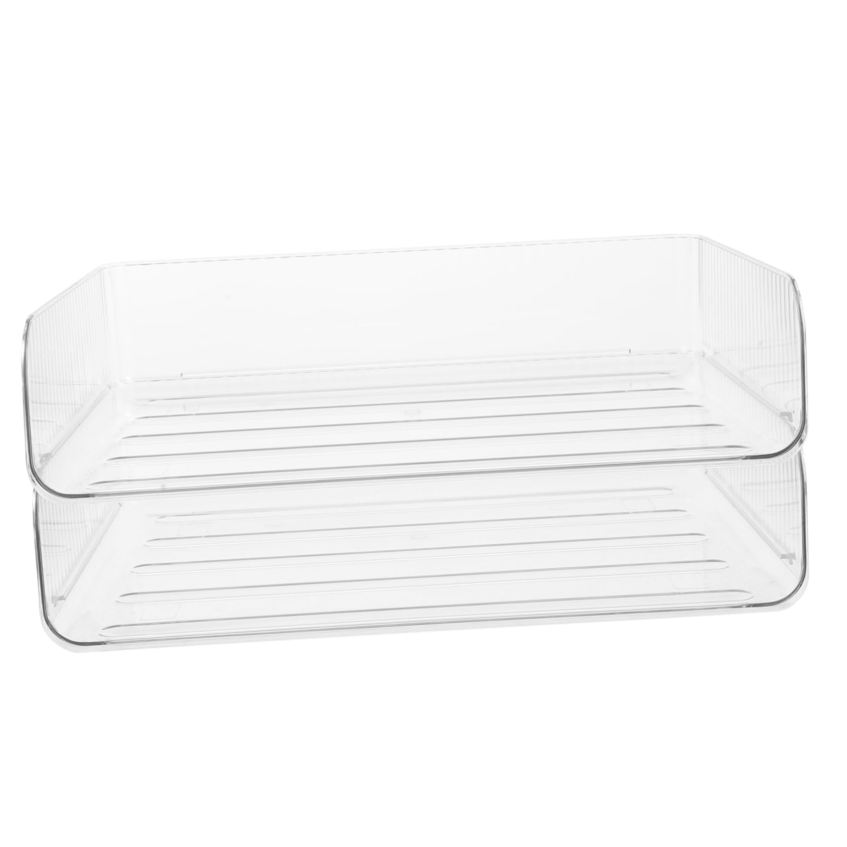 2pezzi Organizer Scrivania Impilabile Multifunzionale Per Documenti e Cancelleria Design Per e Casa Facile Usare e Resistente