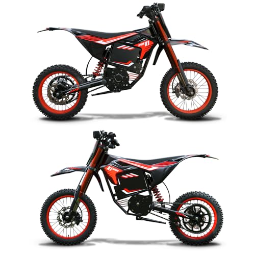 X1 Spark Electric Dirt Bike, 60V 28.8Ah Battery, 4500W Peak