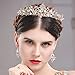 Produktbild JOVONO Brautschmuck Hochzeit Krone Ohrring-Set für Damen und Mädchen