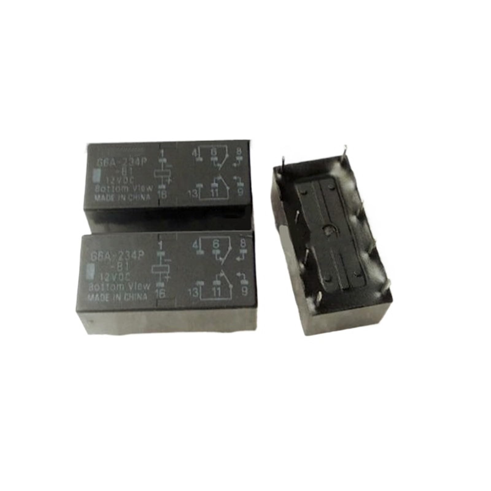 Relais électromécanique G6A-234P-B1 12VDC composant de commutation DIP8 à souder - 2