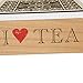 Mind Reader Decorative Tea Bag Organizer, 90 Bags, Countertop Organizer, Coffee Bar, Kitchen, 9.45