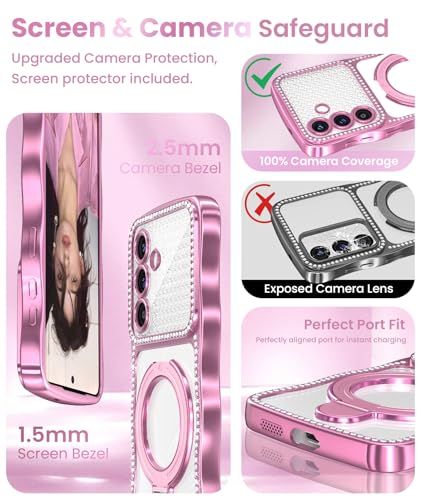 Coque Samsung S26 5G évite les rayures d'écran protection 360 violette - 3