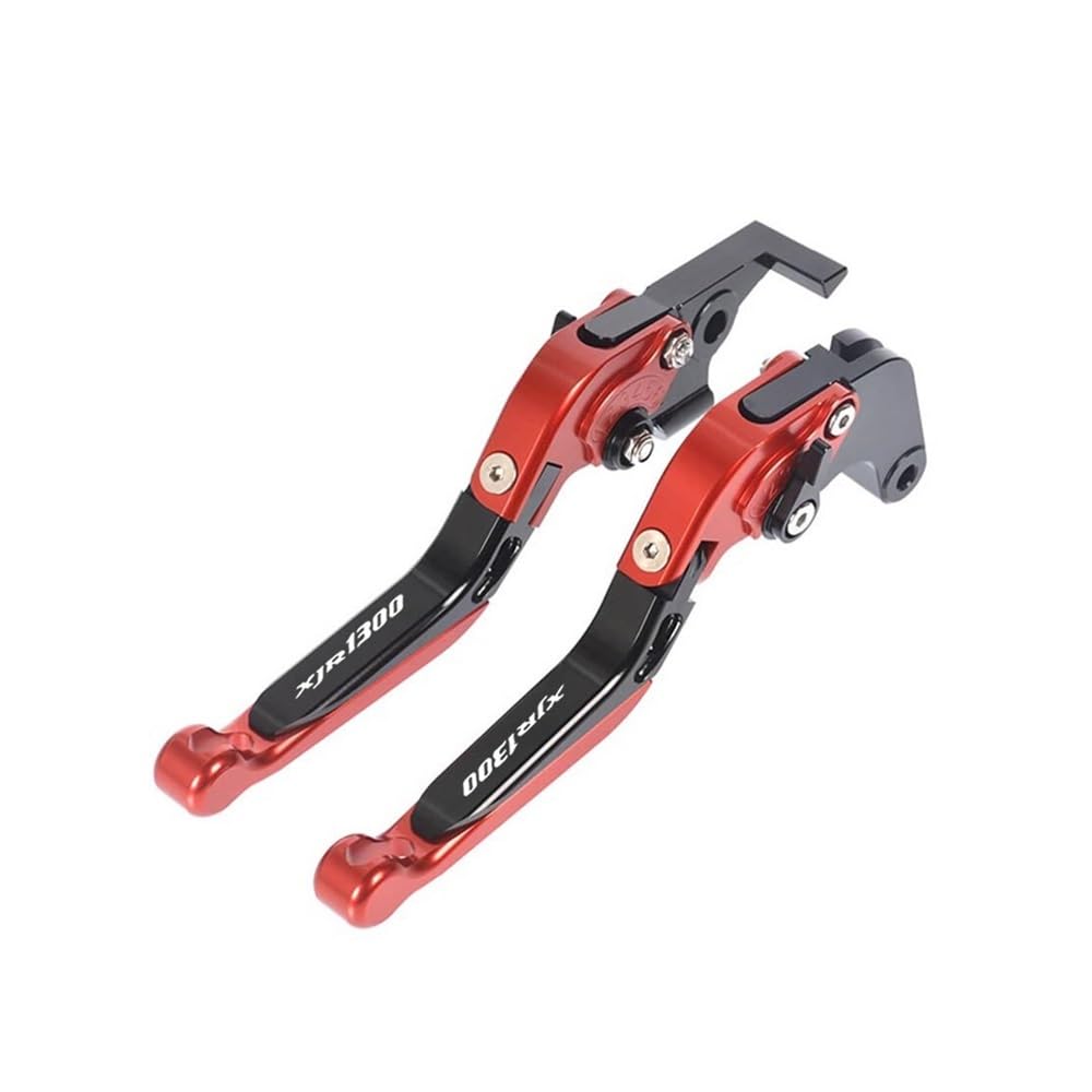 Nhgfdfs Red Black Motorcycle Clutch Brake Lever For Ya&Maha Xjr 1300 1995-2003 Motorcycle Brake Clutch Levers Handbrake Handle