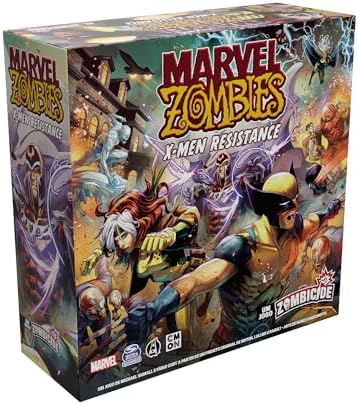 Galápago Marvel Zombies: X-Men Resistance - Um Jogo Zombicide, 1 a 6 Jogadores, 60min, Cooperativo, Jogo de Tabuleiro