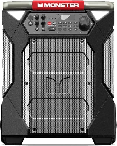 Monster Rockin’ Roller 270 Indoor/Outdoor Portable Bluetooth Speaker | up to 200W of 270 Degree Sound & up to 100 Hours of Playtime - 1
