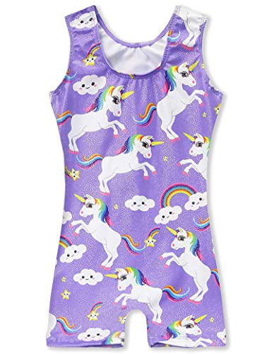 Image of TENVDA Girl's One Piece Swimsuit Sparkle Sleeveless One-Piece Bathing Suits Swimwear for Kids 2-12 Years Old