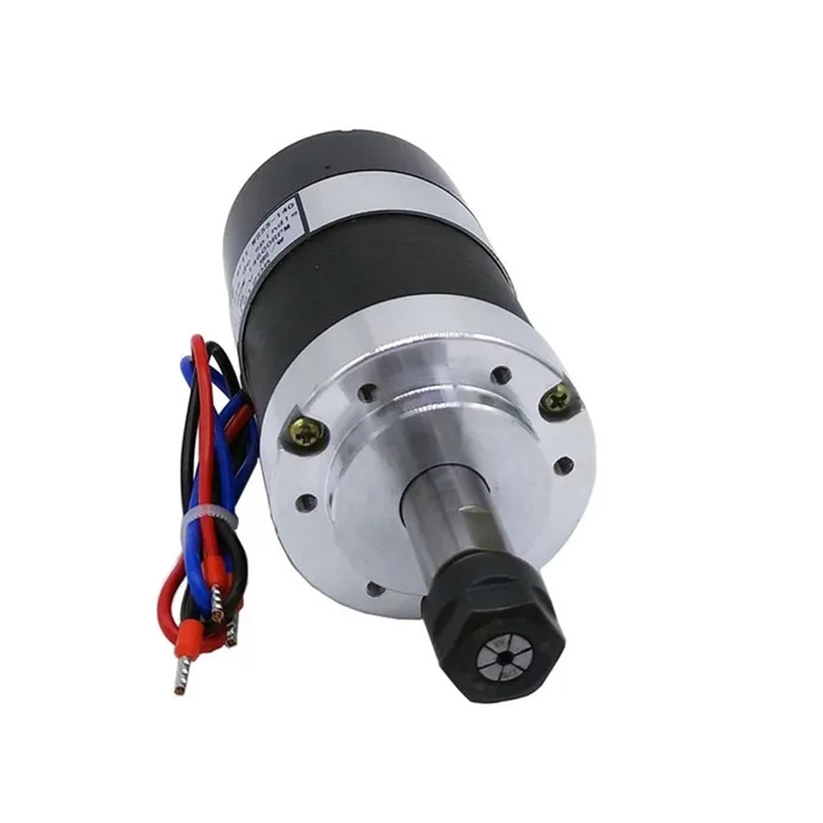 Tuleja zaciskowa ER16/ER11 55 mm PCB 500 W Silnik wrzeciona bezszczotkowy chłodzony powietrzem Maszyna grawerująca 48 V 12000 R Sterownik + zacisk Niski poziom hałasu(500W Set 4,ER16)