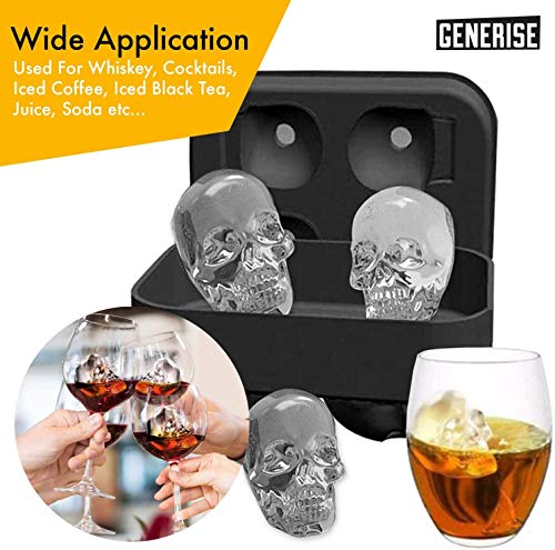 Whiskey Stones GENERISE Whisky Stones Gift Set van 9 natuurlijke graniet Whisky rotsen in fluwelen geschenkzakje plus… - Image 8