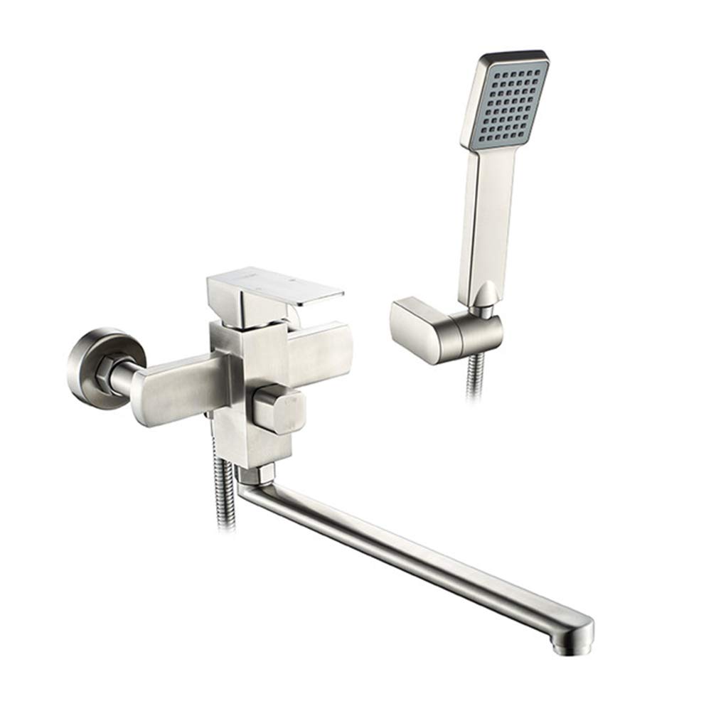 Grifos de baño de acero inoxidable antical con grifo mezclador de pared B