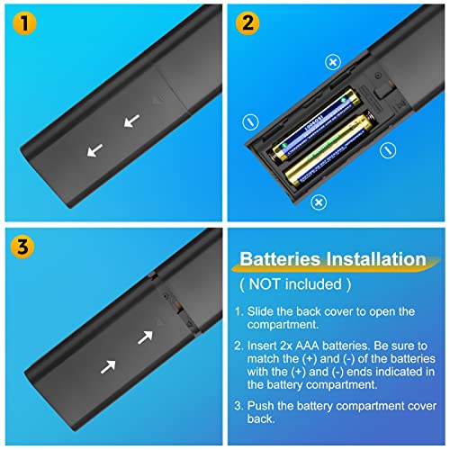 image for LOUTOC Replacement for Samsung-TV-Remote Control, Compatilble with Sam