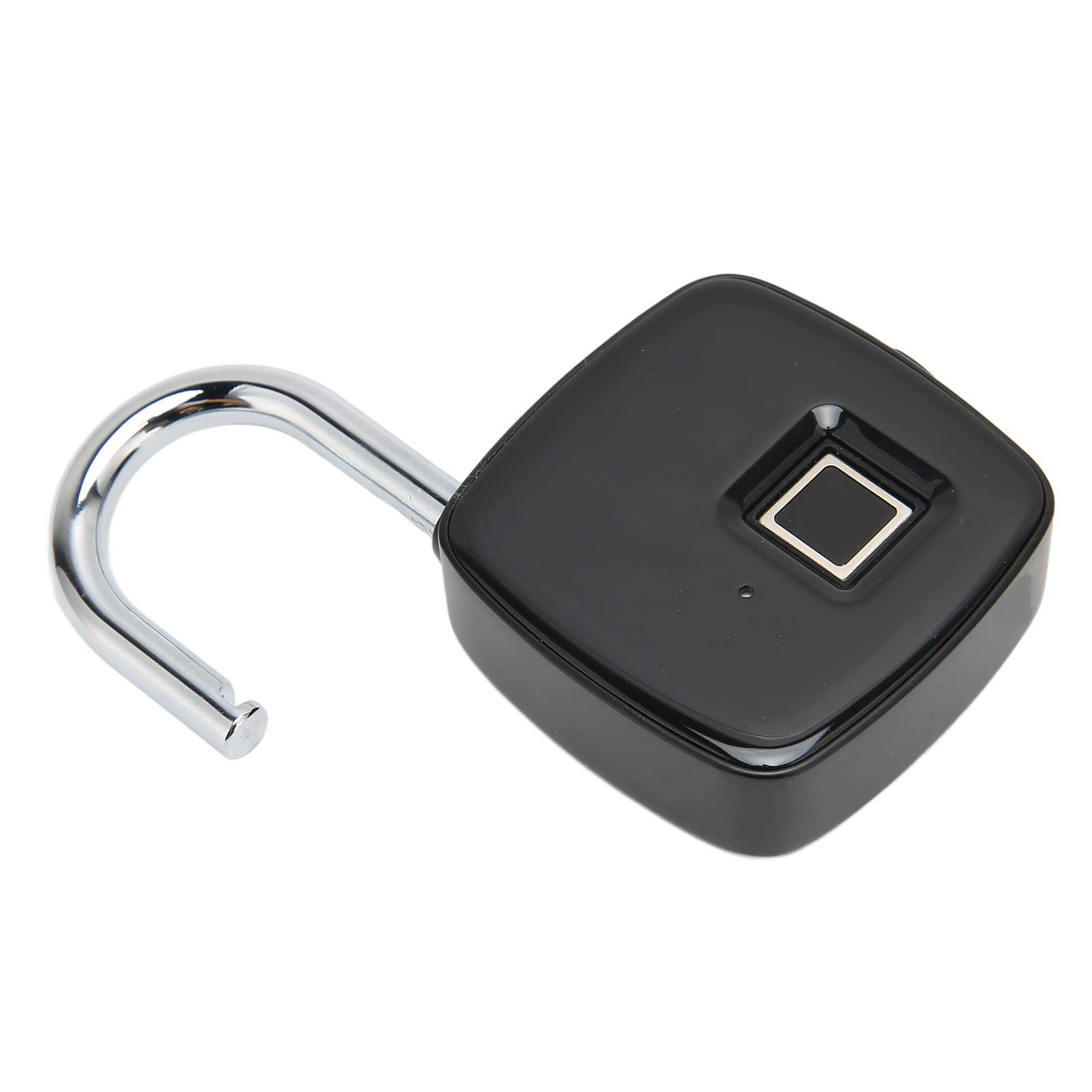 10 Ensembles de Cadenas D'empreintes Digitales, Mini Serrure D'empreintes Digitales Rechargeable USB Intelligente étanche pour Armoire de Valise