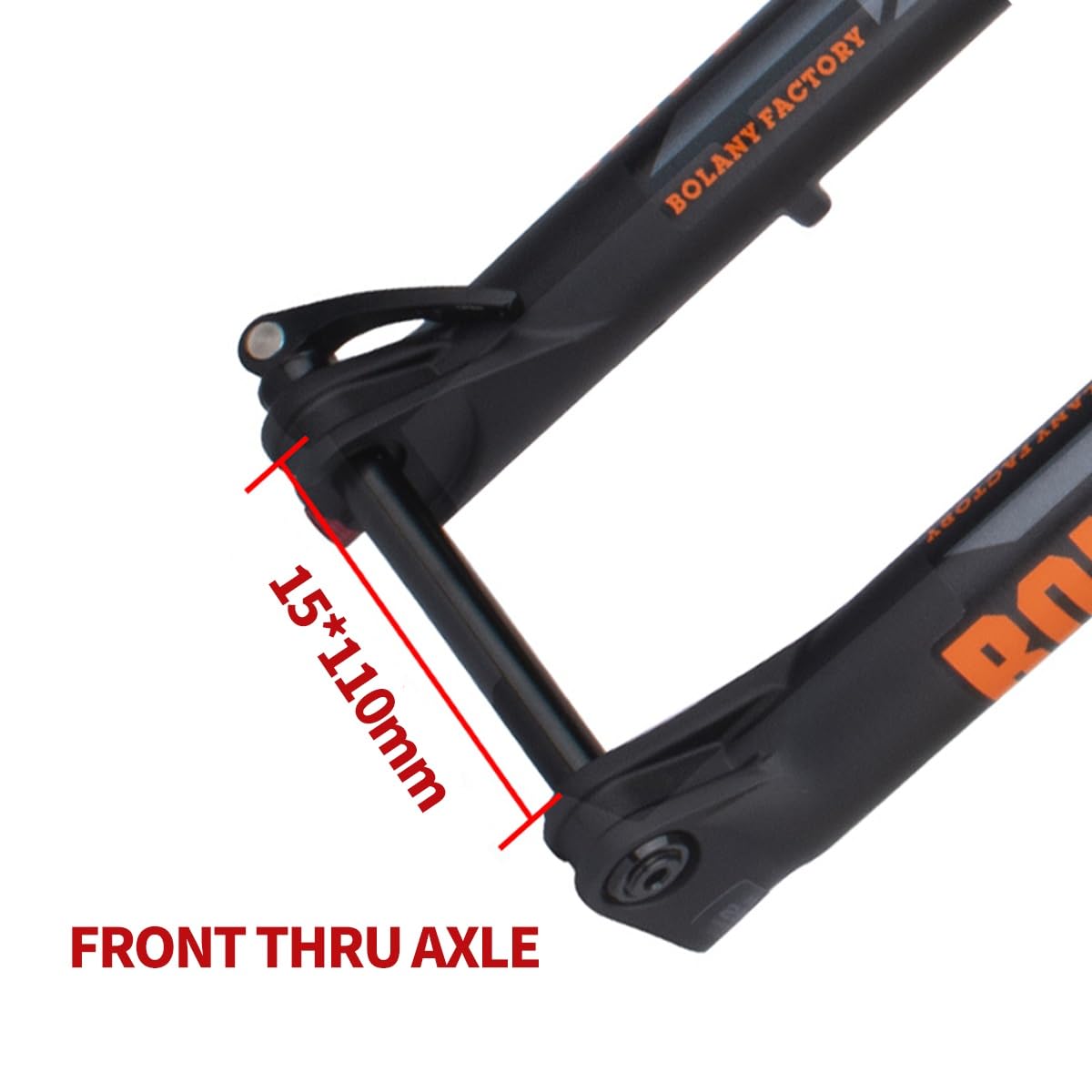 26"/27,5"/29" BOOST Air Mountain Bike widelec amortyzowany podwójne ramię rower zawieszenie przednie 160 mm 1-1/8" prosta rura wał 15x110 mm hamulec tarczowy widelce MTB do XC/AM/DH