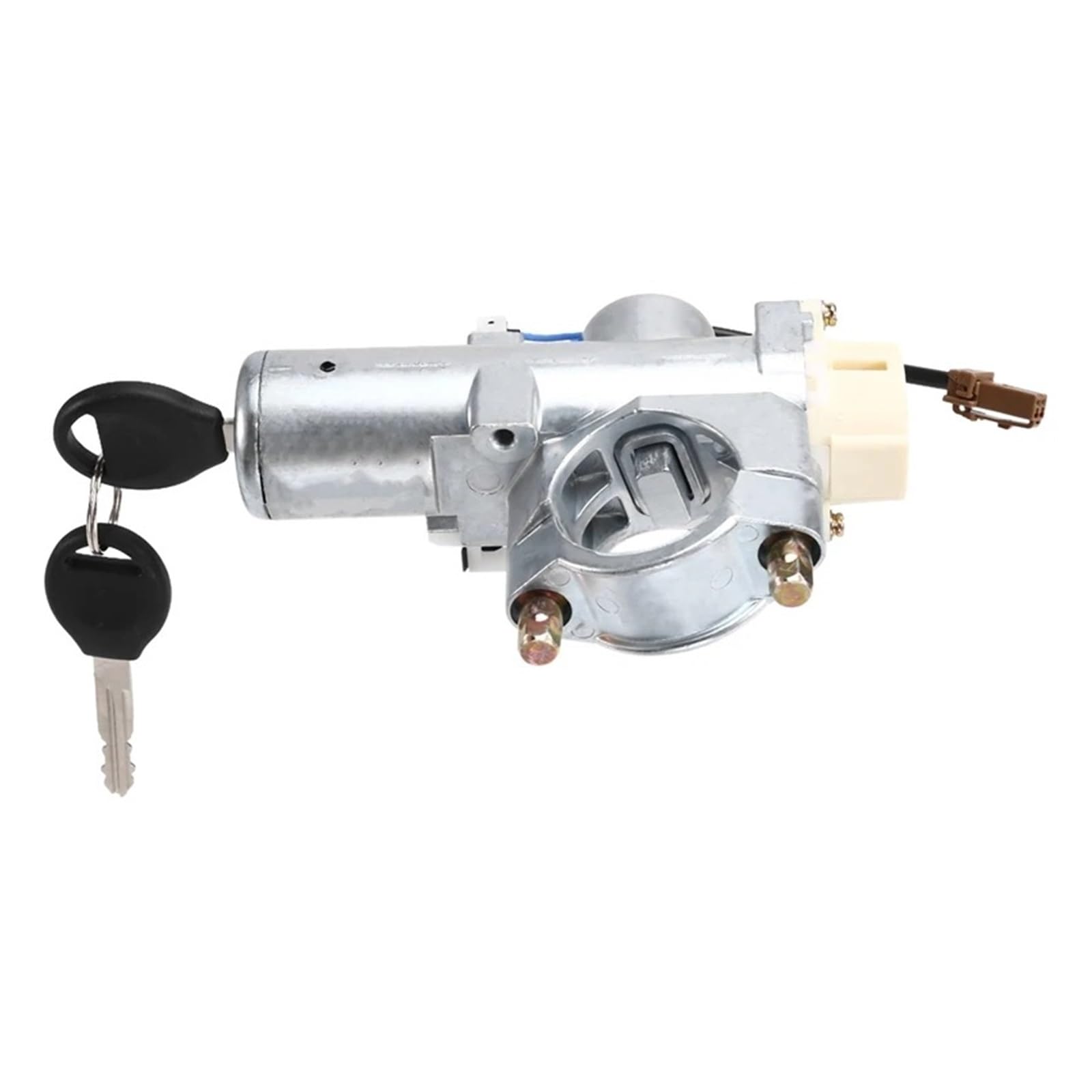 Qifanb One Color Car Door Lock Car Steering Ignition Switch Lock Cylinder With Keys Bolts D8700-6J325 For Nissan For Maxima For Sentra For Pathfinder 48700-6J025