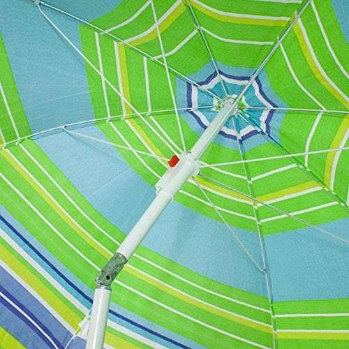 Guarda Sol Caribe 200Cm Verde, Nautika