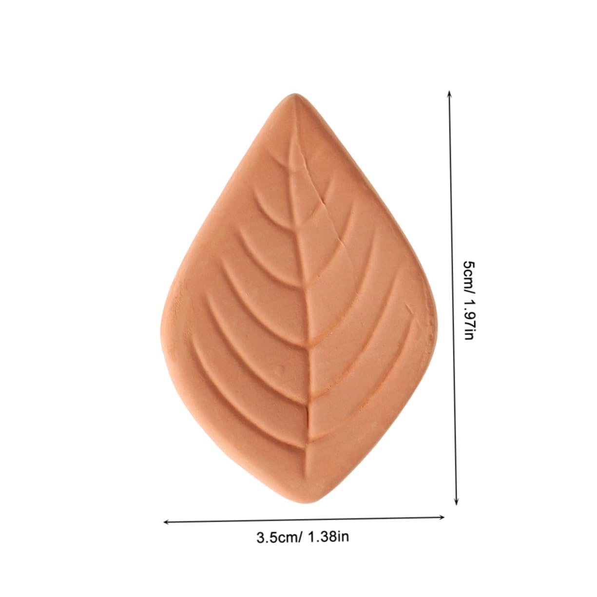 Cabilock 2pcs Sugar Saver Leaf Terracotta Sugar Keeper And Softener Sugar Reusable Saver Leaf Shaped Brown Sugar Keeper Brown Sugar Softener For Sugar Container