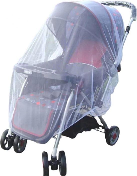 AWR Baby Stroller Buggy Mosquito Net Insect Net Mosquito Net Baby Carriage Fly Net Mosquito Mesh - 90x60 CM, A2845