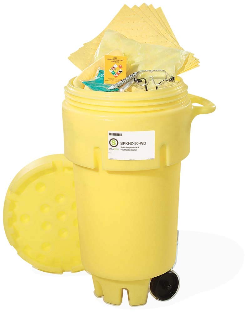 SpillTech SPKU-CART5 327 Piece Universal Cart Spill Kit with 5