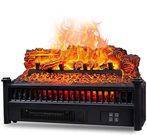 Elektro-Kamin mit Holzofen Elektroherd Fires Heizung mit Flammeneffekt freistehenden und bewegliche mit Überhitzungsschutz