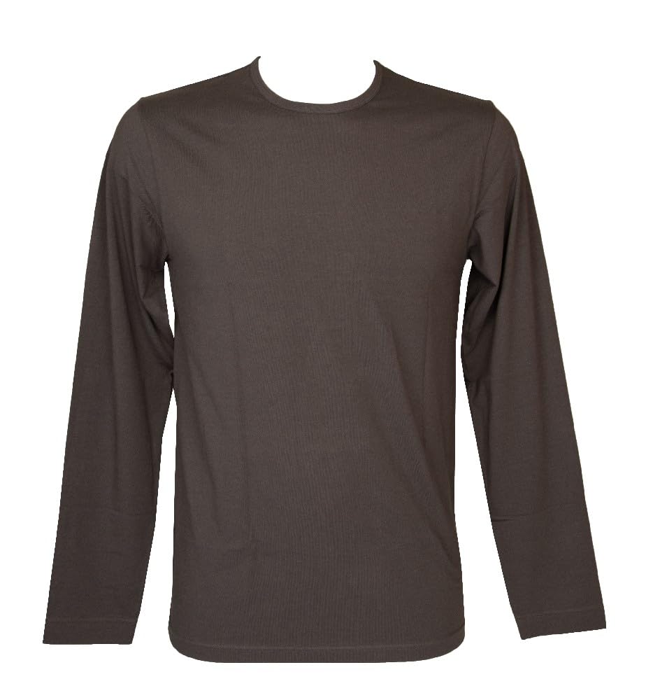 RAGNO T-Shirt Uomo Maglia Manica Lunga Girocollo Confezione 2 Capi Eco Cotton Cotone Elasticizzato Articolo 611479