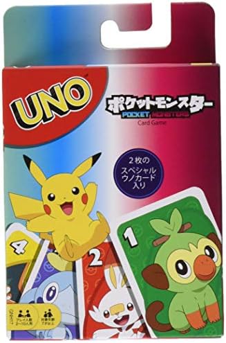 （07:00時点） マテルゲーム(Mattel Game) ウノ(UNO) ウノ ポケットモンスター カードゲーム パーティーゲーム 2~10人用 7歳から ポケモン GNH17