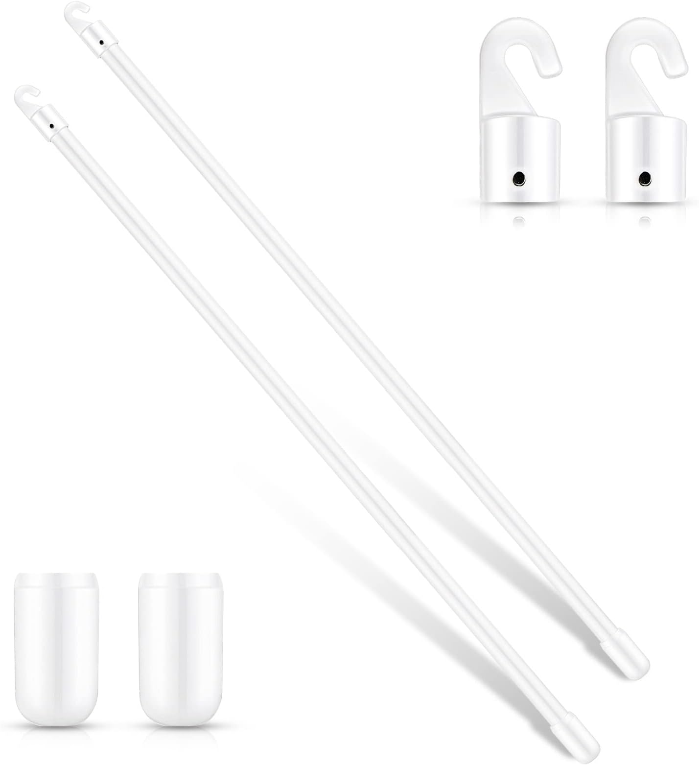Amazon.com: 3 Pack Clear Replacement Blind Wand - 48" Long for ...