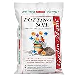 Michigan Peat 40 Pound Bag of Garden Magic General Purpose Moisture Retaining Potting Soil Mix for Indoor and Outdoor Planting