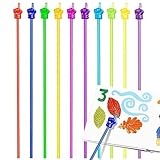Dumero 10pcs Finger Pointer for Classroom, Reading Pointers for Kids, Hand Pointing Stick, Teaching Finger Class Pointer for Teachers, Classroom Teacher Must Haves Supplies Essentials