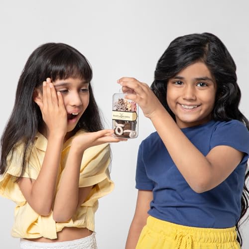 Image of Radhu & Kabby Hair Accessories for Kids | Assorted Hair Ties & Flower Claw Clips in a Box | Ideal for Daily Styling | Travel-Friendly Hair Accessory Kit | Multi-Colour | Set of 2