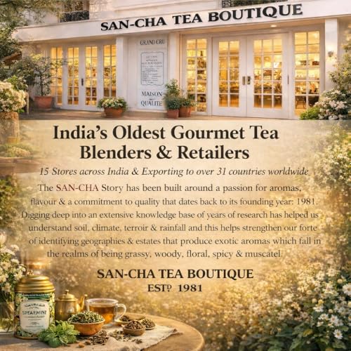 Image of Sancha Tea Boutique, Tea Combo Pack: Chamomile Herbal Tisane (50g) & Butterfly Pea Flower Tisane (25 Pyramid Bags), Caffeine Free Herbal Tisanes, Calming & Relaxing