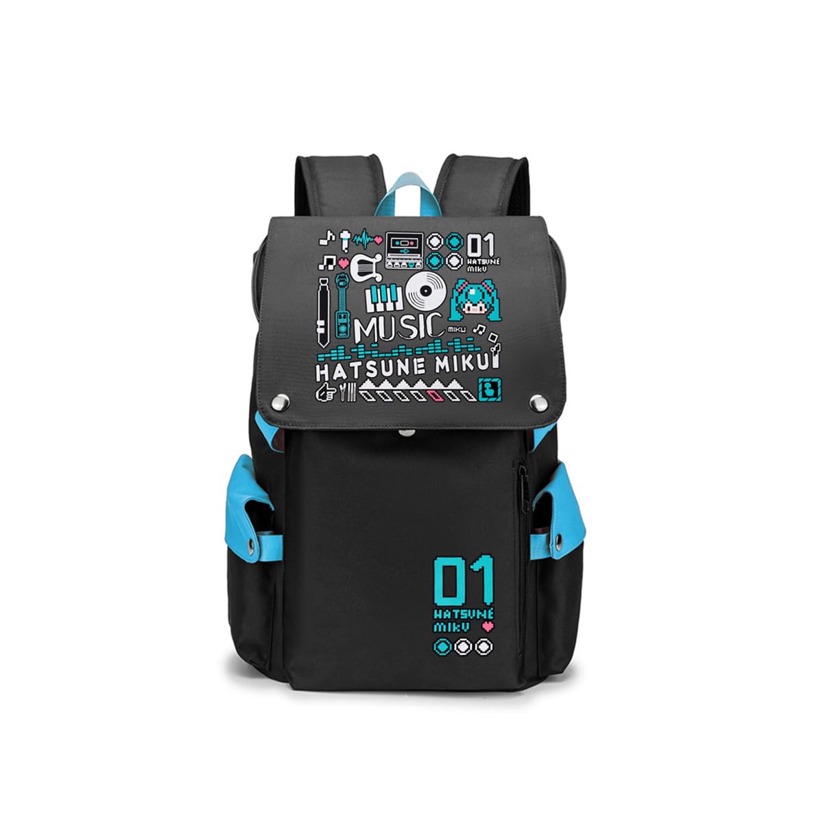 Amazon.co.jp: DYCUYIL 初音ミク バックパック リュック MIKU 大