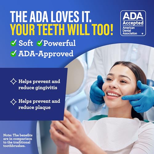 Image of GuruNanda Butter On Gums Toothbrush, ADA Accepted, with 8000+ Extra Soft Bristles for Sensitive Gums, Soft Toothbrush for Kids & Adults, 8Pcs