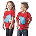 Bumkins Dr. Seuss Short Sleeve Toddler Tee, Red Thing 1, 3T