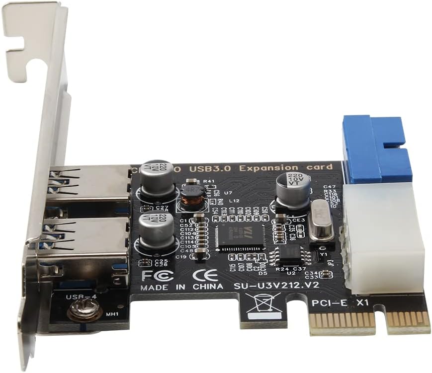 高価値 Duangu Pci Eからusb 3 0拡張カード19ピンコンバータ外部2ポートusb 3 0デュアルusb 3 0インターフェイスpcデスクトップ用 Physiotherapie Gievenbeck De