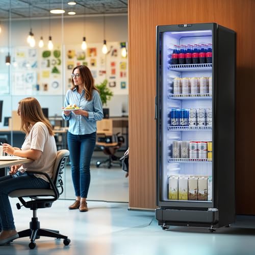 Yitahome MAYIH6GJKH 8.5 Cu.Ft. Commercial Beverage Display Refrigerator With Single One Glass Door thumb #8