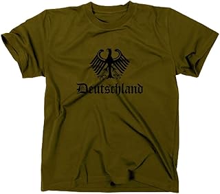 Bundesadler Deutschland T-Shirt Flagge