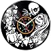EVEVEVO Nightmare Before Christmas Orologio da parete in vinile vinile retro orologio fatto a mano vintage stile camera decorazione casa grande regalo orologio Nightmare Before Christmas