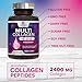 Multi Collagen Supplement 2400 mg - Types I, II, III, V & X Multi Collagen Peptides Pills for Women & Men, Hydrolyzed Collagen Supplements, Hair, Skin, Nail, & Joint Support Supplement - 120 Capsules