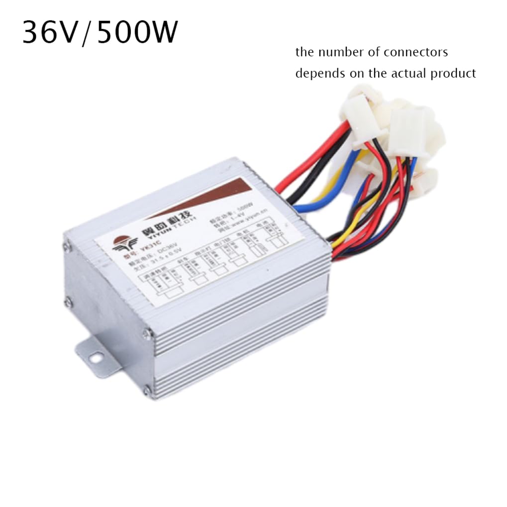 250W/350W/500W/800W DC 24V/36V/48V Controller Motore Spazzola per Bici Elettrica per Parti di Biciclette Elettriche (36V500W)