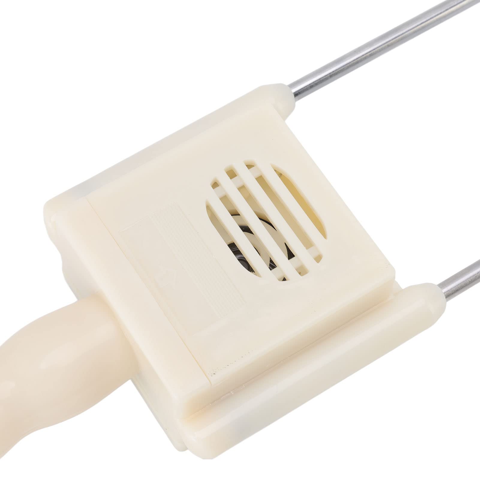 Misuratore di umidità portatile per fieno, misuratore di umidità digitale per cereali con display retroilluminato, misuratore di umidità multifunzionale in fibra per paglia, erba, mais, grano,(L)