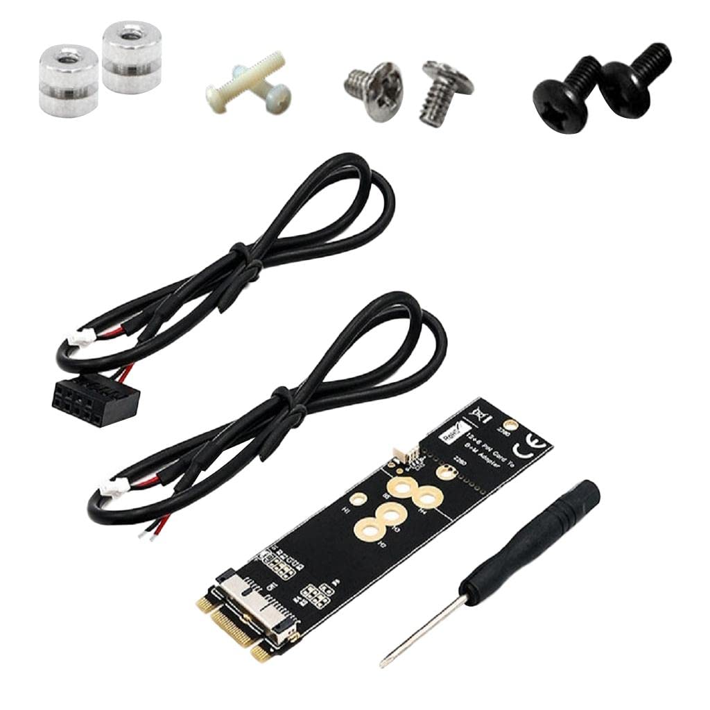 MERISHOPP Pci-E Mini 12+6 Pin Pci Express Adapter Card for Mac Bcm94360Cd/43602Cs|Computers/Tablets & Networking | Computer Components & Parts | Interface/Add-On Cards | Network Cards-image-39
