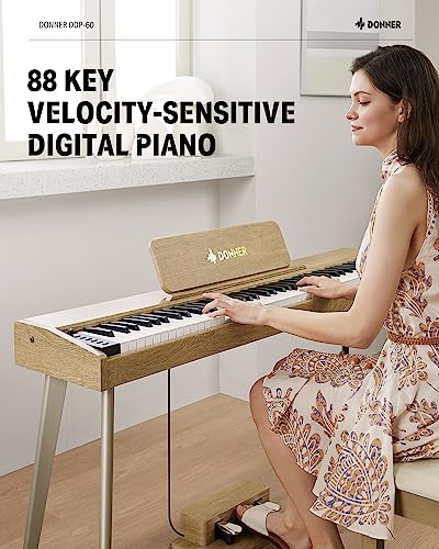 88-Key Digital Piano with Weighted Action