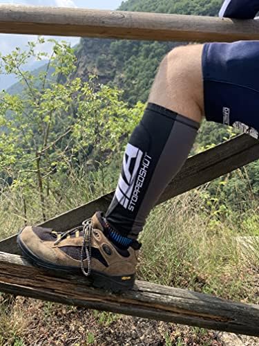 Parastinchi TLA Stop Shot Per MTB Enduro - Protezioni Sas-Tec CE, Elasticizzati, Fatto In Italia