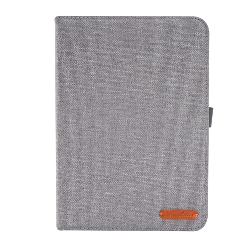 Funda protectora para tableta Slim Case Compatible with iPad mini 7 (A17 Pro) 2024/ Mini 6 2021 8.3 Inch - Ultra-Thin Flip Fold Stand Cover with Auto Wake/Sleep | Soft TPU Back Cover(Szary)