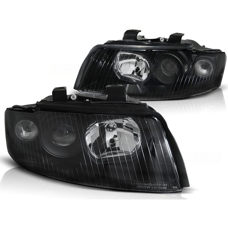 Led Scheinwerfer Set In Schwarz Für Audi A4 B6 10.2000-10.2004