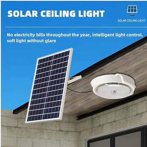 hardoll 300W Solar Light Outdoor LED Waterproof Garden Indoor Ceiling Lamp
