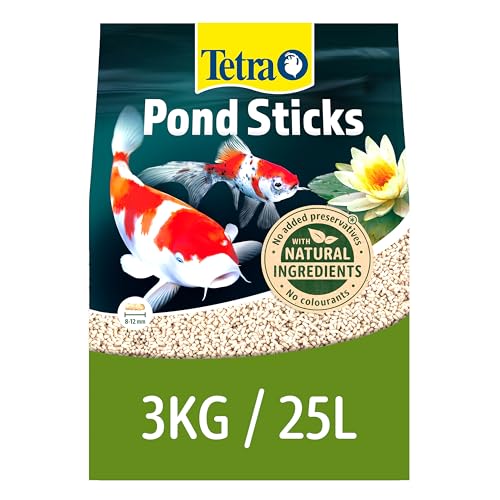 Tetra Pond Fish Food Sticks 3kg - biologically balanced for pond fish
